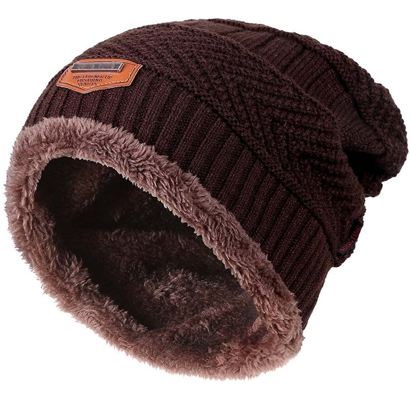 HINDAWI Slouchy Beanie for Women Men Winter Hat Knit Warm Snow Skull Cap Ski Knit Hats - Image 2